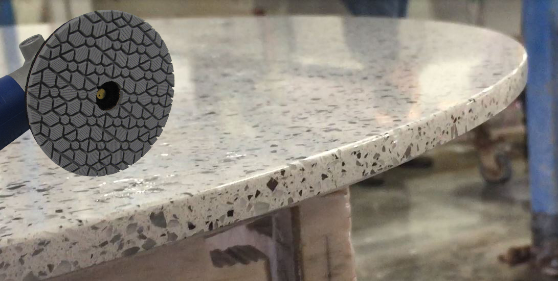 JDK Diamond Hand Polishing Pad for Marble Granite Ceramic #200 Sanding Blocks 