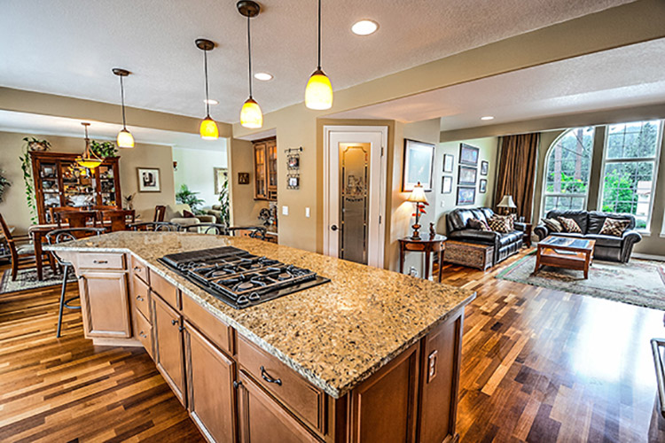 Kitchen Countertop With Unique Texture